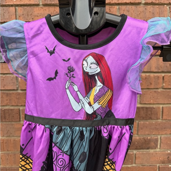 Nightmare Before Christmas Sally Toddler Girls Size 5T Character Nightgown Gown - Picture 2 of 8